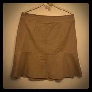 Tan office skirt - Banana Republic 10